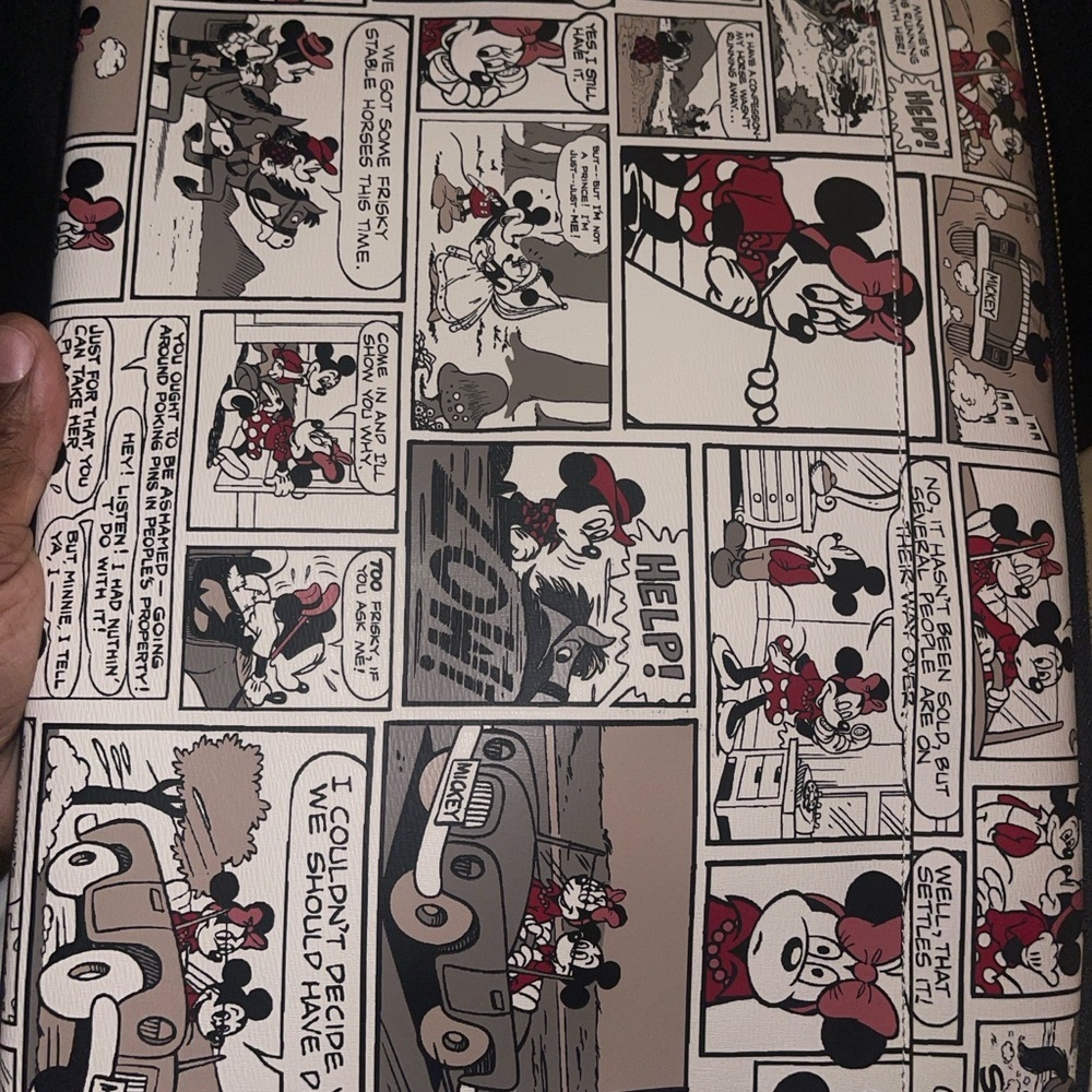 Kate Spade x Disney Minnie Comic Strip  Universal 15 Inch Laptop Sleeve NWOT - Picture 7 of 12